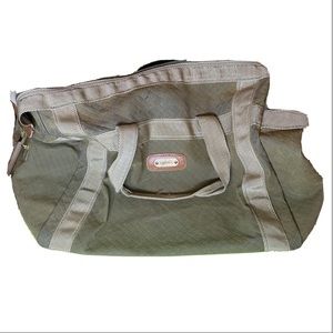 Vintage Emellio Pucci Leather Duffel Bag